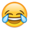 Rosto Chorando De Rir