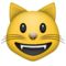 Rosto De Gato Sorrindo