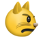 Rosto De Gato Mal-Humorado