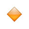 Losango Laranja Pequeno