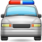 Yaklaşan polis arabası