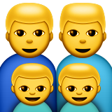 Aile: Erkek, Erkek, Oğlan, Oğlan