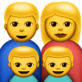 Aile: Erkek, Kadın, Oğlan, Oğlan