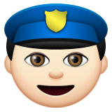 Polis memuru: Açık Ten Rengi