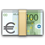 Euro banknot