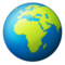 Yerkürede Avrupa-Afrika