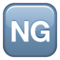 NG düğmesi