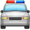 Yaklaşan polis arabası