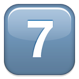 7 tuşu 7 tuşu