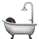 Banyo yapan kişi: Koyu Ten Rengi Banyo yapan kişi: Koyu Ten Rengi