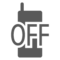 Vypnutý mobilní telefon