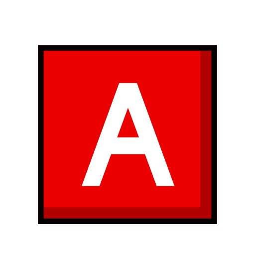 A Button (Blood Type) A Button (Blood Type)