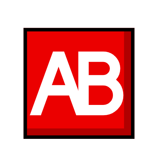 AB Button (Blood Type) AB Button (Blood Type)