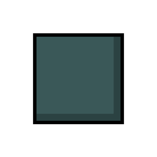 Black Large Square Black Large Square