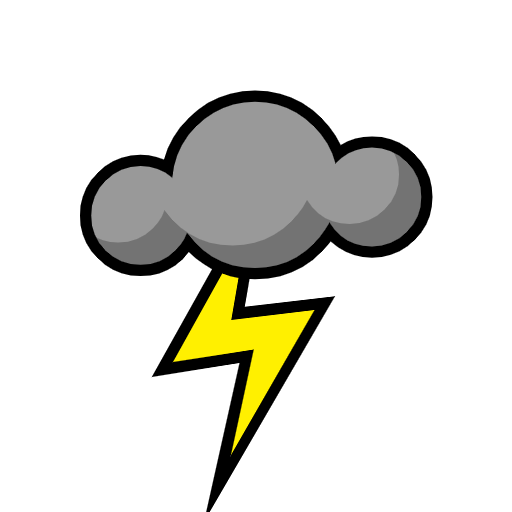 Cloud with Lightning Cloud with Lightning