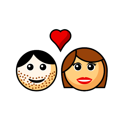 Couple With Heart - Man: Light Skin Tone, Woman: Medium-Light Skin Tone Couple With Heart - Man: Light Skin Tone, Woman: Medium-Light Skin Tone