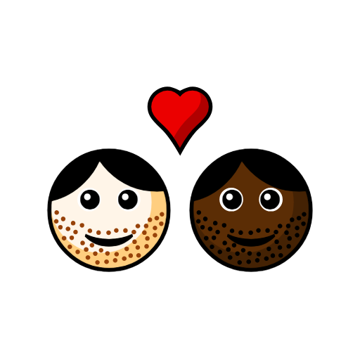 Couple with Heart: Man, Man, Light Skin Tone, Dark Skin Tone Couple with Heart: Man, Man, Light Skin Tone, Dark Skin Tone