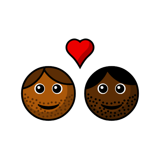Couple with Heart: Man, Man, Medium-Dark Skin Tone, Dark Skin Tone Couple with Heart: Man, Man, Medium-Dark Skin Tone, Dark Skin Tone