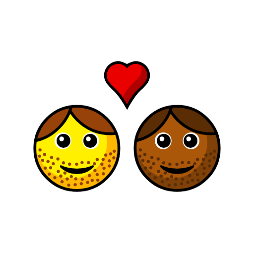 Couple With Heart - Man: No Skin Tone, Man: Medium-Dark Skin Tone Couple With Heart - Man: No Skin Tone, Man: Medium-Dark Skin Tone