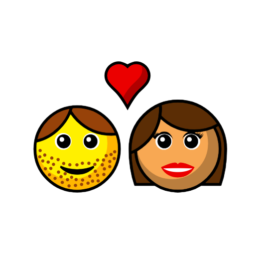 Couple With Heart - Man: No Skin Tone, Woman: Medium Skin Tone Couple With Heart - Man: No Skin Tone, Woman: Medium Skin Tone