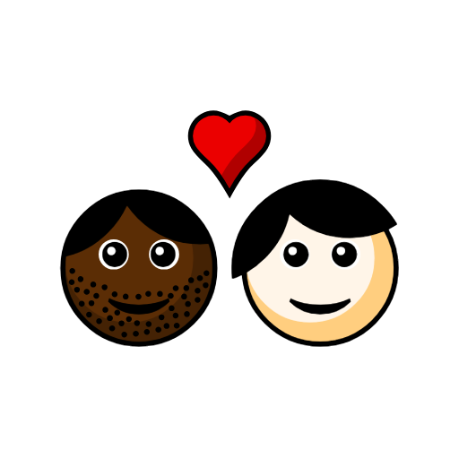 Couple With Heart: Man, Person, Dark Skin Tone, Light Skin Tone Couple With Heart: Man, Person, Dark Skin Tone, Light Skin Tone