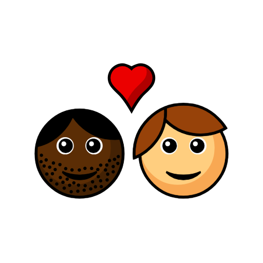 Couple With Heart: Man, Person, Dark Skin Tone, Medium-Light Skin Tone Couple With Heart: Man, Person, Dark Skin Tone, Medium-Light Skin Tone