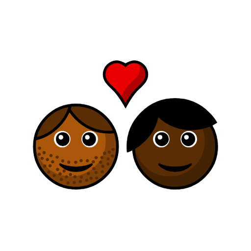 Couple With Heart: Man, Person, Medium-Dark Skin Tone, Dark Skin Tone Couple With Heart: Man, Person, Medium-Dark Skin Tone, Dark Skin Tone