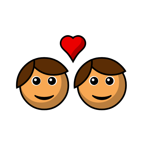 Couple with Heart: Medium Skin Tone Couple with Heart: Medium Skin Tone