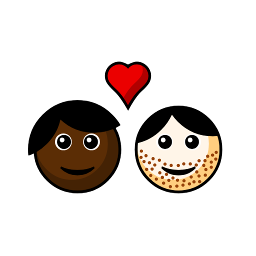 Couple With Heart: Person, Man, Dark Skin Tone, Light Skin Tone Couple With Heart: Person, Man, Dark Skin Tone, Light Skin Tone