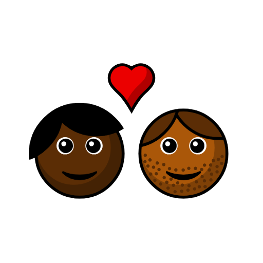 Couple With Heart: Person, Man, Dark Skin Tone, Medium-Dark Skin Tone Couple With Heart: Person, Man, Dark Skin Tone, Medium-Dark Skin Tone