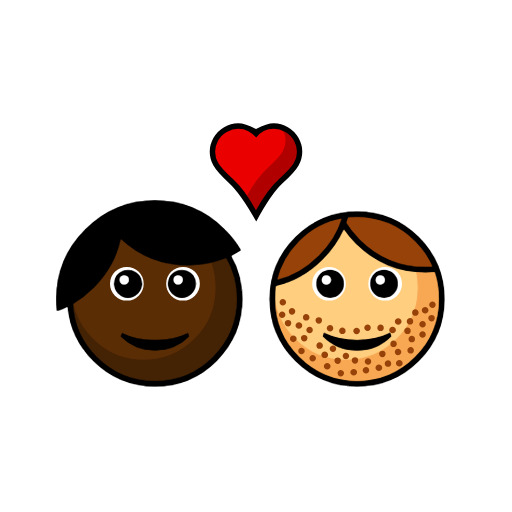Couple With Heart: Person, Man, Dark Skin Tone, Medium-Light Skin Tone Couple With Heart: Person, Man, Dark Skin Tone, Medium-Light Skin Tone
