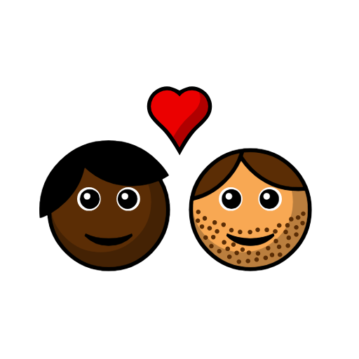 Couple With Heart: Person, Man, Dark Skin Tone, Medium Skin Tone Couple With Heart: Person, Man, Dark Skin Tone, Medium Skin Tone