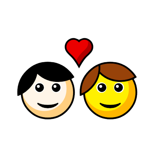 Couple With Heart: Person, Person, Light Skin Tone, No Skin Tone Couple With Heart: Person, Person, Light Skin Tone, No Skin Tone