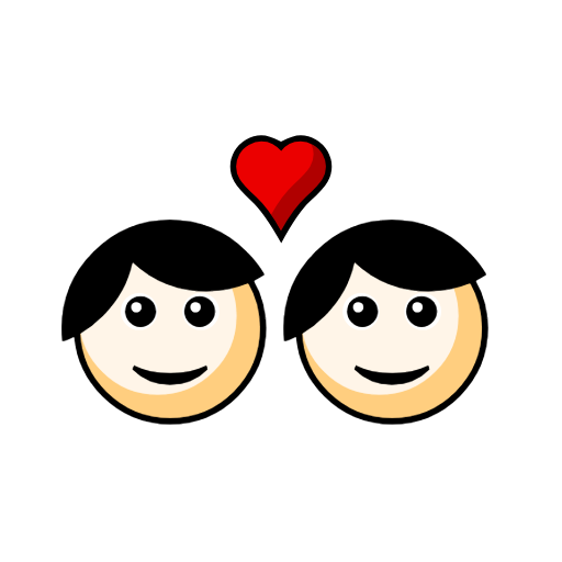 Couple With Heart: Person, Person, Light Skin Tone Couple With Heart: Person, Person, Light Skin Tone