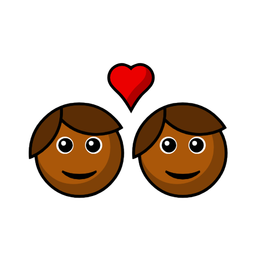 Couple With Heart: Person, Person, Medium-Dark Skin Tone Couple With Heart: Person, Person, Medium-Dark Skin Tone