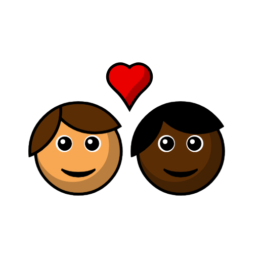 Couple with Heart: Person, Person, Medium Skin Tone, Dark Skin Tone Couple with Heart: Person, Person, Medium Skin Tone, Dark Skin Tone