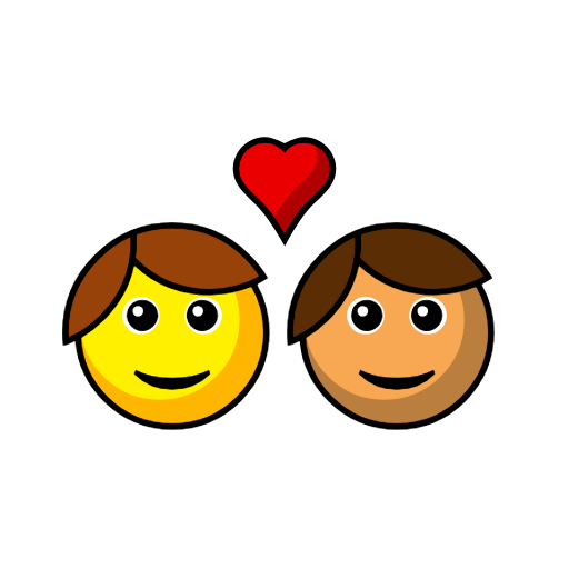 Couple With Heart: Person, Person, No Skin Tone, Medium Skin Tone Couple With Heart: Person, Person, No Skin Tone, Medium Skin Tone