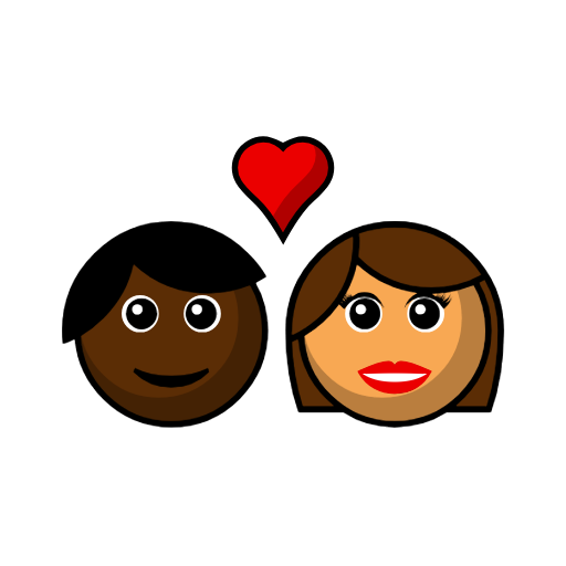 Couple With Heart: Person, Woman, Dark Skin Tone, Medium Skin Tone Couple With Heart: Person, Woman, Dark Skin Tone, Medium Skin Tone