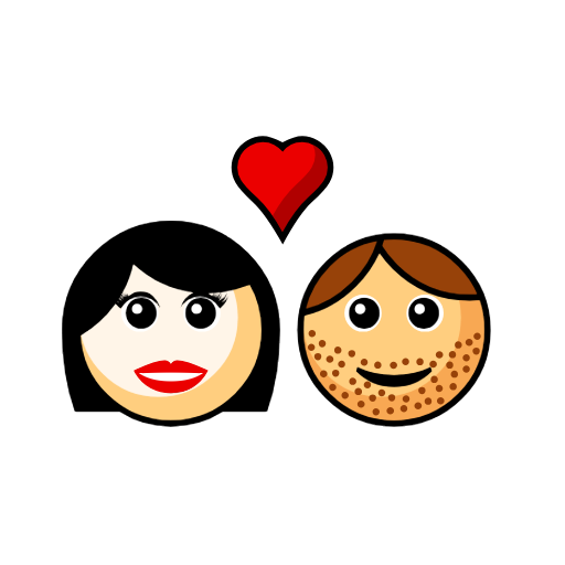 Couple with Heart: Woman, Man, Light Skin Tone, Medium-Light Skin Tone Couple with Heart: Woman, Man, Light Skin Tone, Medium-Light Skin Tone