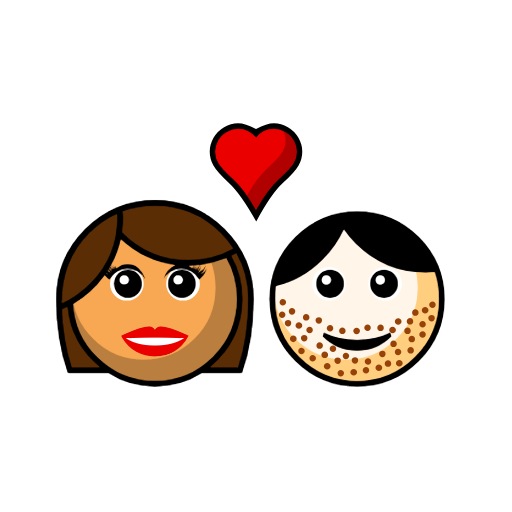 Couple with Heart: Woman, Man, Medium Skin Tone, Light Skin Tone Couple with Heart: Woman, Man, Medium Skin Tone, Light Skin Tone