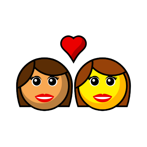 Couple With Heart - Woman: Medium Skin Tone, Woman: No Skin Tone Couple With Heart - Woman: Medium Skin Tone, Woman: No Skin Tone
