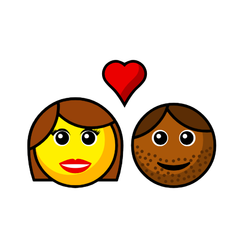 Couple With Heart - Woman: No Skin Tone, Man: Medium-Dark Skin Tone Couple With Heart - Woman: No Skin Tone, Man: Medium-Dark Skin Tone