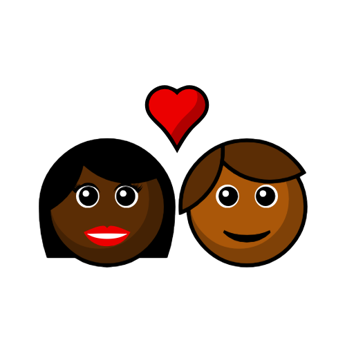 Couple With Heart: Woman, Person, Dark Skin Tone, Medium-Dark Skin Tone Couple With Heart: Woman, Person, Dark Skin Tone, Medium-Dark Skin Tone