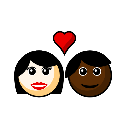 Couple With Heart: Woman, Person, Light Skin Tone, Dark Skin Tone Couple With Heart: Woman, Person, Light Skin Tone, Dark Skin Tone