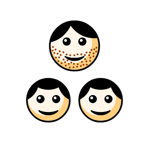 Family - Man: Light Skin Tone, Boy: Light Skin Tone, Boy: Light Skin Tone Family - Man: Light Skin Tone, Boy: Light Skin Tone, Boy: Light Skin Tone