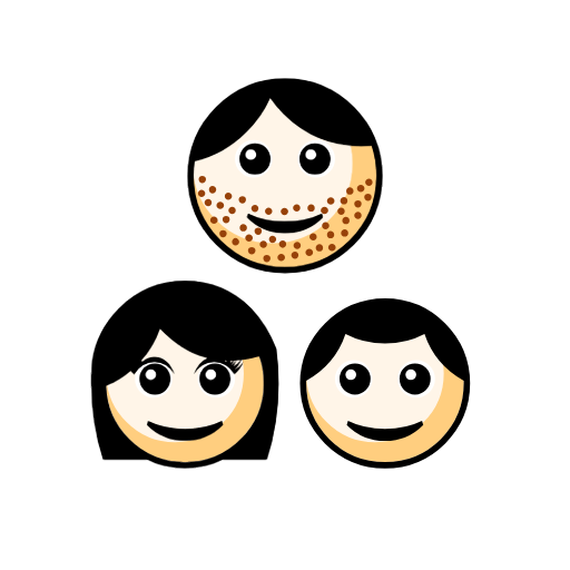 Family - Man: Light Skin Tone, Girl: Light Skin Tone, Boy: Light Skin Tone Family - Man: Light Skin Tone, Girl: Light Skin Tone, Boy: Light Skin Tone