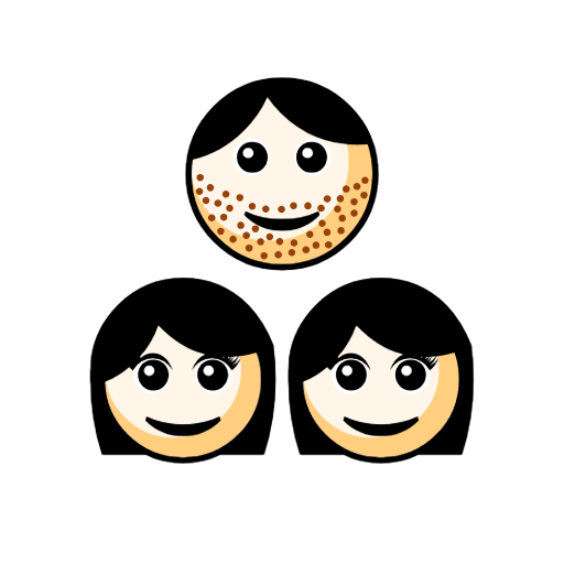 Family - Man: Light Skin Tone, Girl: Light Skin Tone, Girl: Light Skin Tone Family - Man: Light Skin Tone, Girl: Light Skin Tone, Girl: Light Skin Tone