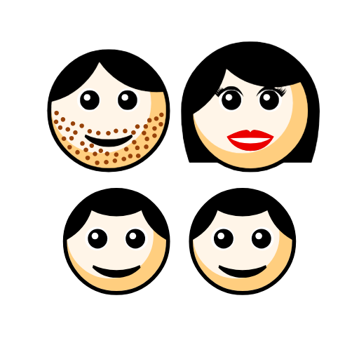Family - Man: Light Skin Tone, Woman: Light Skin Tone, Boy: Light Skin Tone, Boy: Light Skin Tone Family - Man: Light Skin Tone, Woman: Light Skin Tone, Boy: Light Skin Tone, Boy: Light Skin Tone