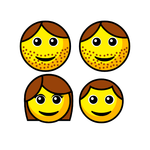 Family: Man, Man, Girl, Boy Family: Man, Man, Girl, Boy