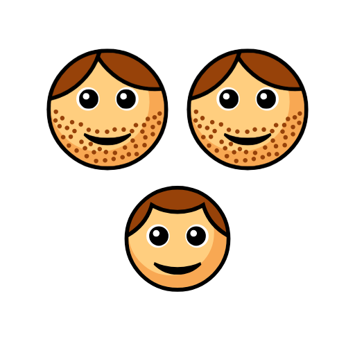 Family - Man: Medium-Light Skin Tone, Man: Medium-Light Skin Tone, Boy: Medium-Light Skin Tone Family - Man: Medium-Light Skin Tone, Man: Medium-Light Skin Tone, Boy: Medium-Light Skin Tone